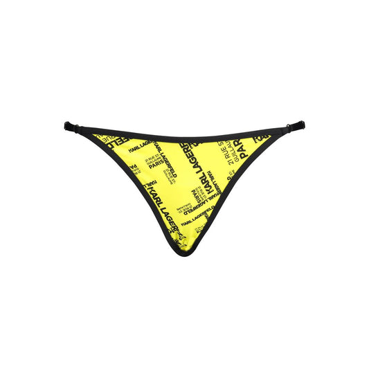 Karl Lagerfeld Swim Brief Coral Yellow