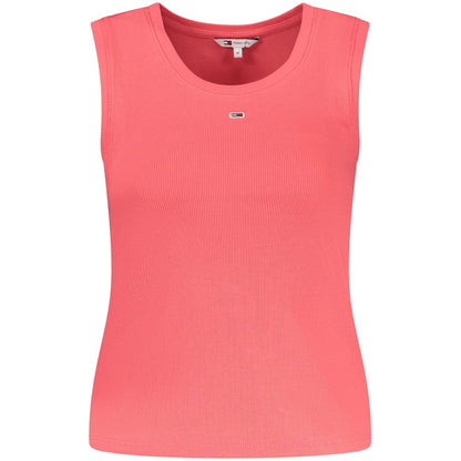 Tommy Hilfiger Damen-Tanktop aus rosa Baumwolle