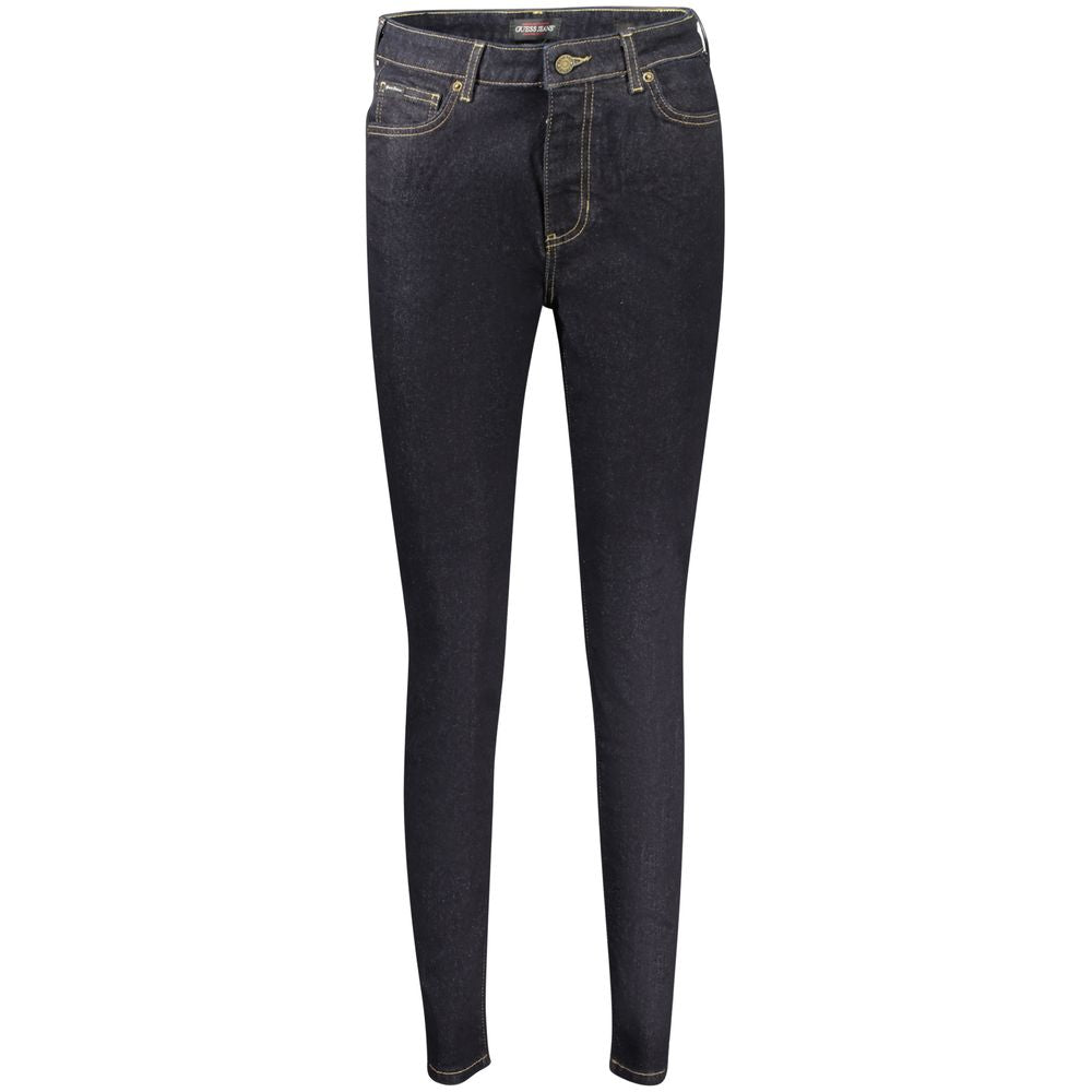 Vaqueros ajustados Guess Jeans Blu Cotton para mujer
