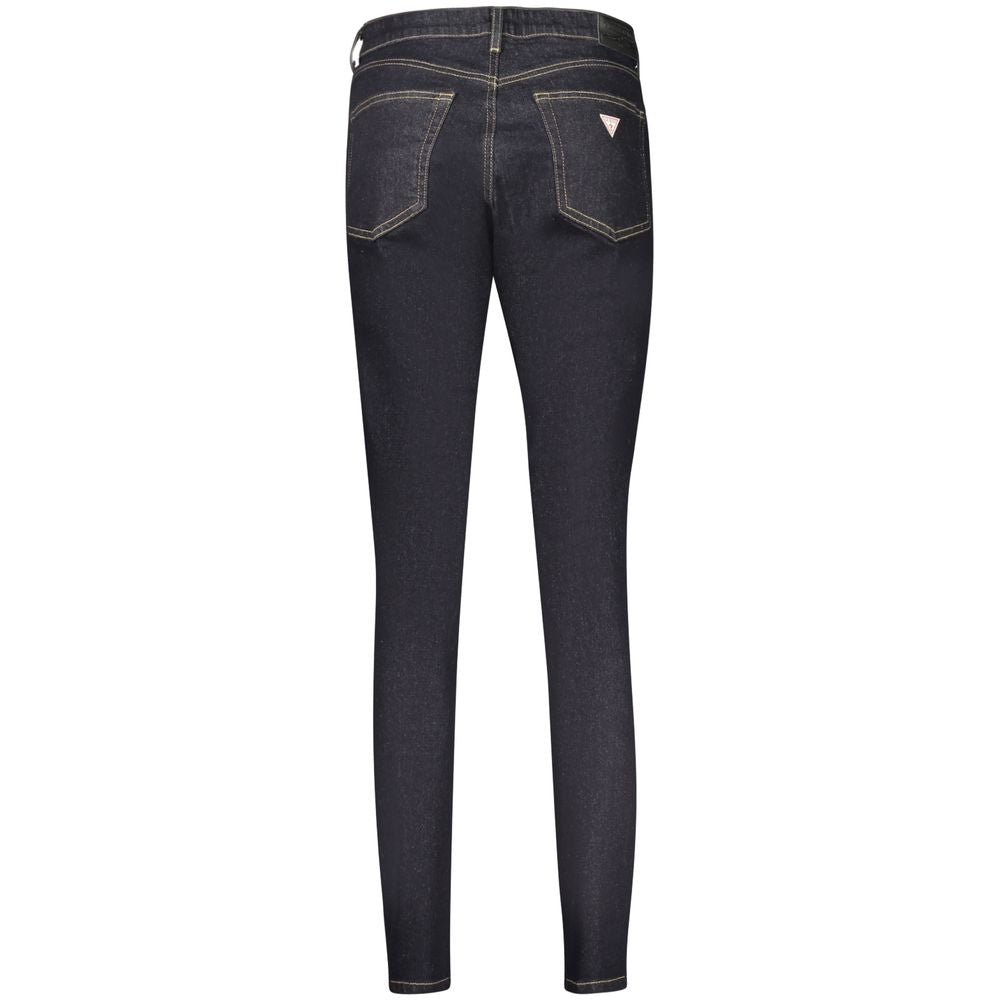 Vaqueros ajustados Guess Jeans Blu Cotton para mujer