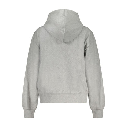 Calvin Klein Grigio Baumwoll-Damenhoodie