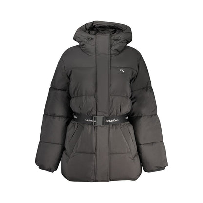 Calvin Klein Sleepless Night Schwarze Nylon Damen-Sleepless-Night-Jacke