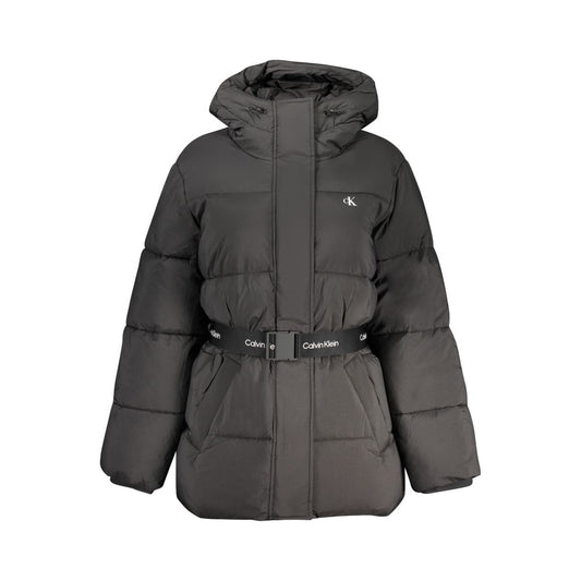 Calvin Klein Sleepless Night Black Nylon Women's Sleepless Night Jacket