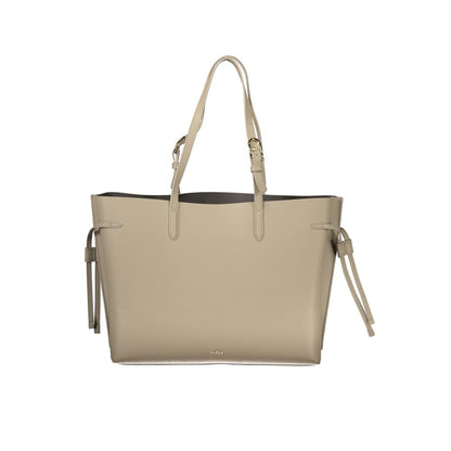 Furla Ava Lederhandtasche Sandbraun Beige Küsten-Strandclub