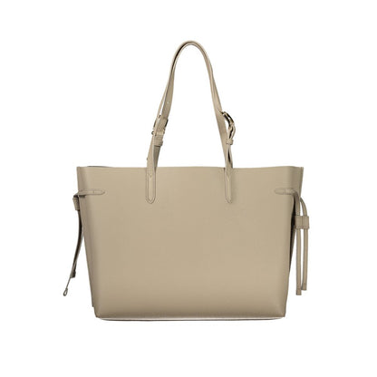 Furla Ava Lederhandtasche Sandbraun Beige Küsten-Strandclub