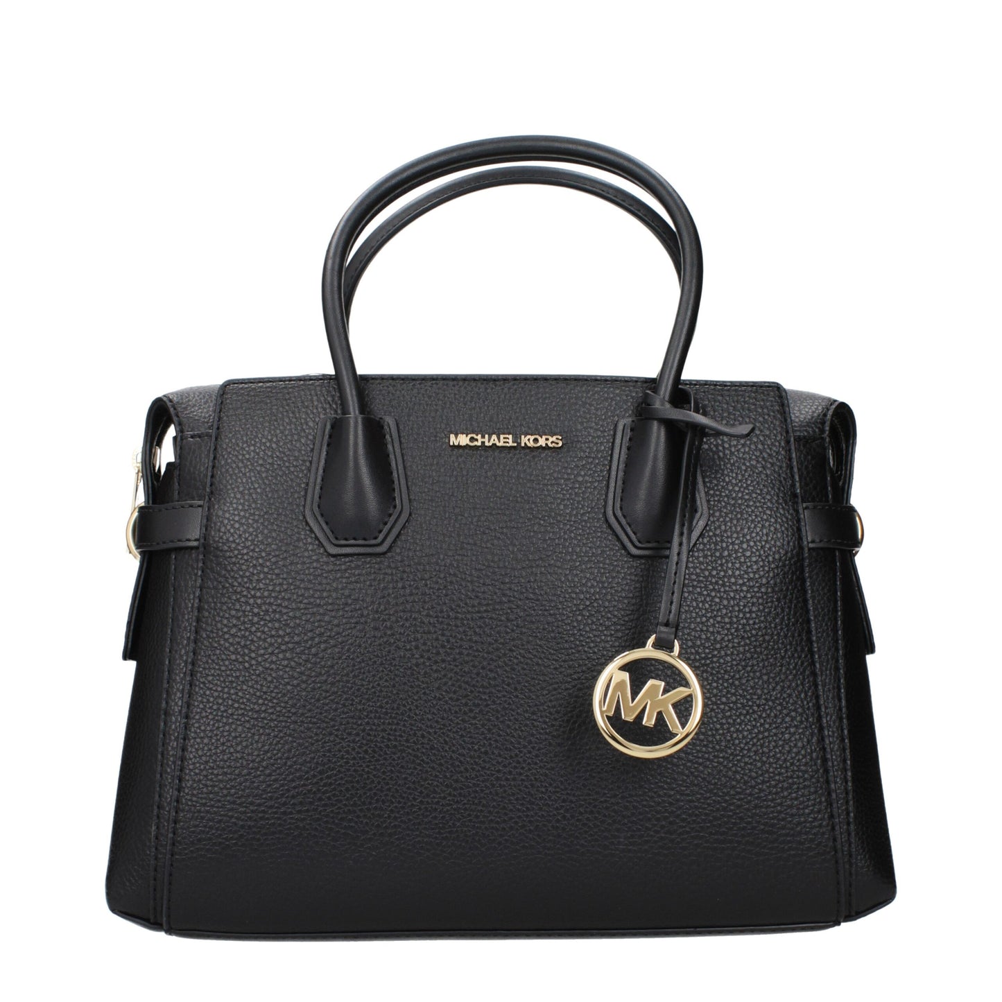 Michael Kors Black Marbella Fabric Handbag