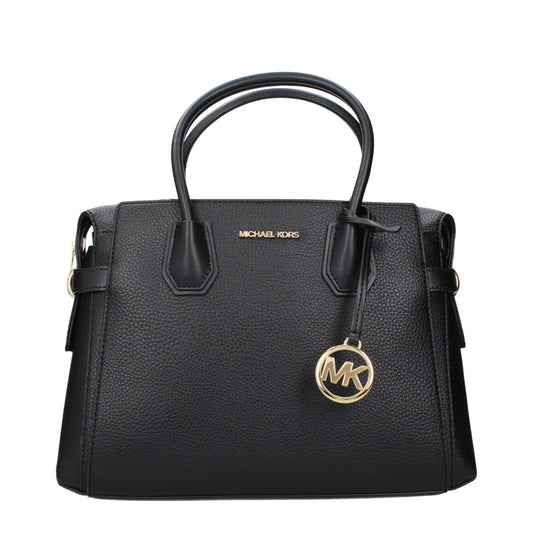 Michael Kors Black Marbella Fabric Handbag