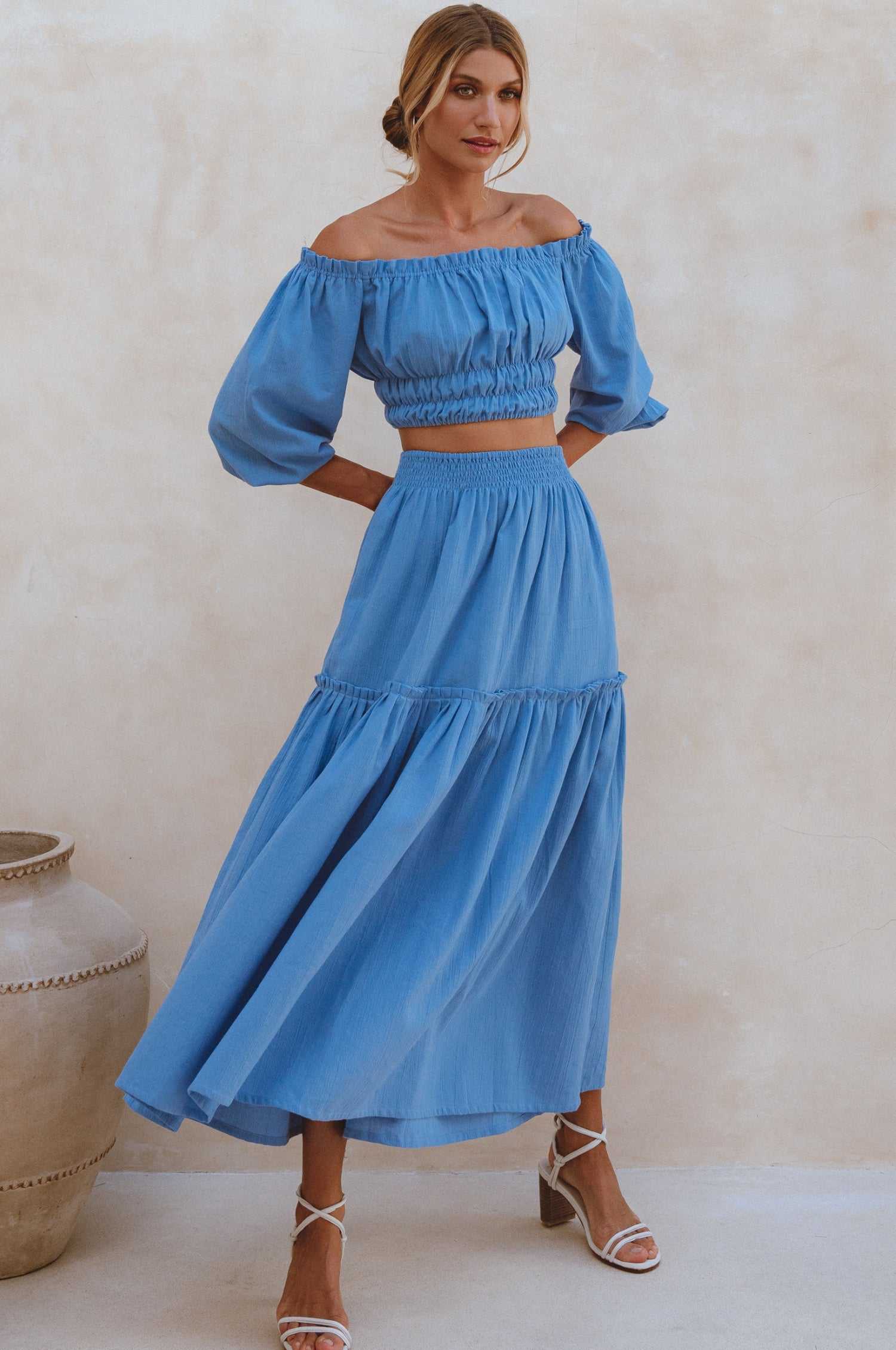 linen skirt