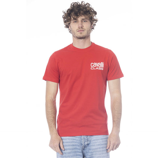 Cavalli Class Male Red T-Shirt