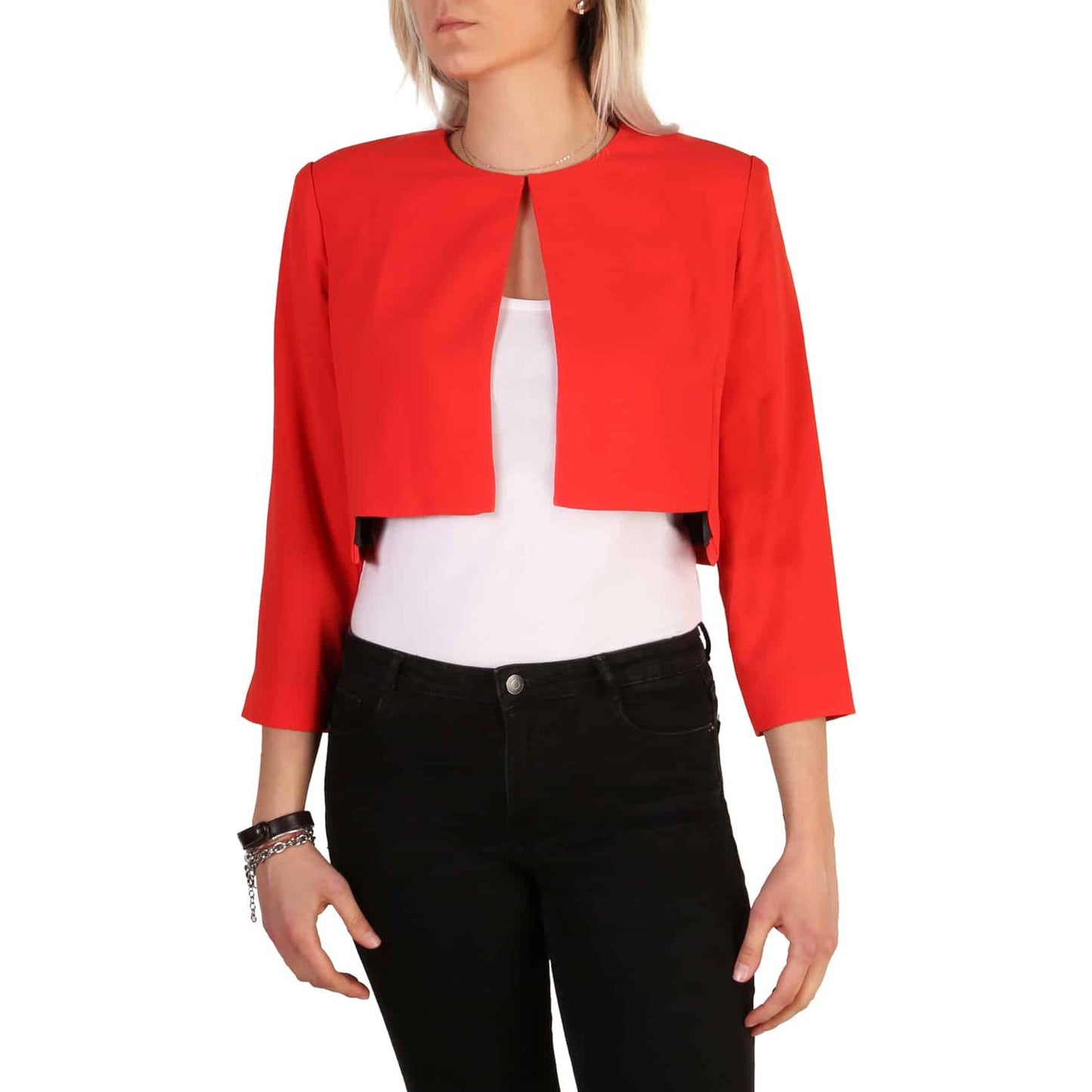 Guess Red Female Cropped Jacket