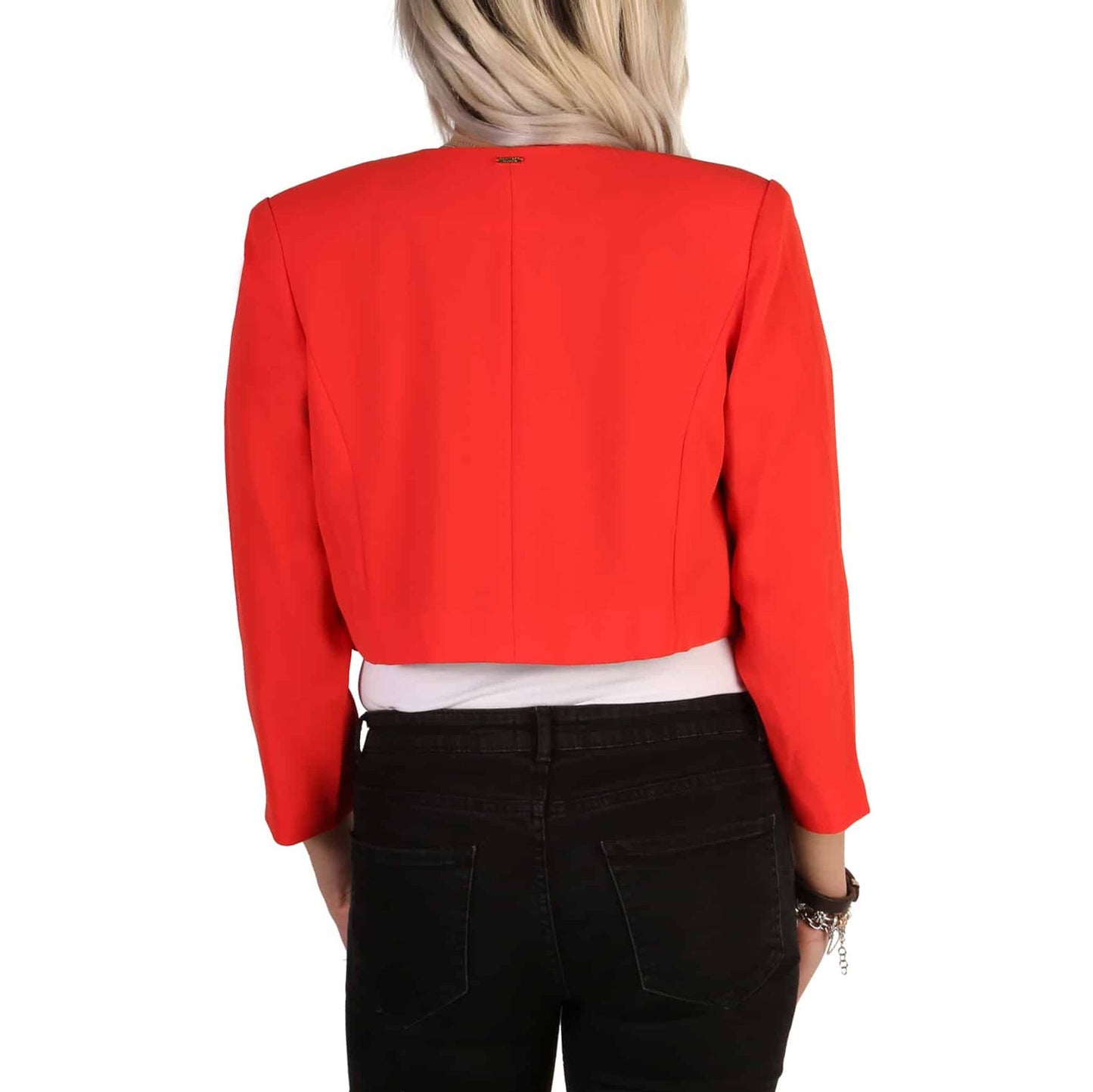 Guess Red Female Cropped Jacket