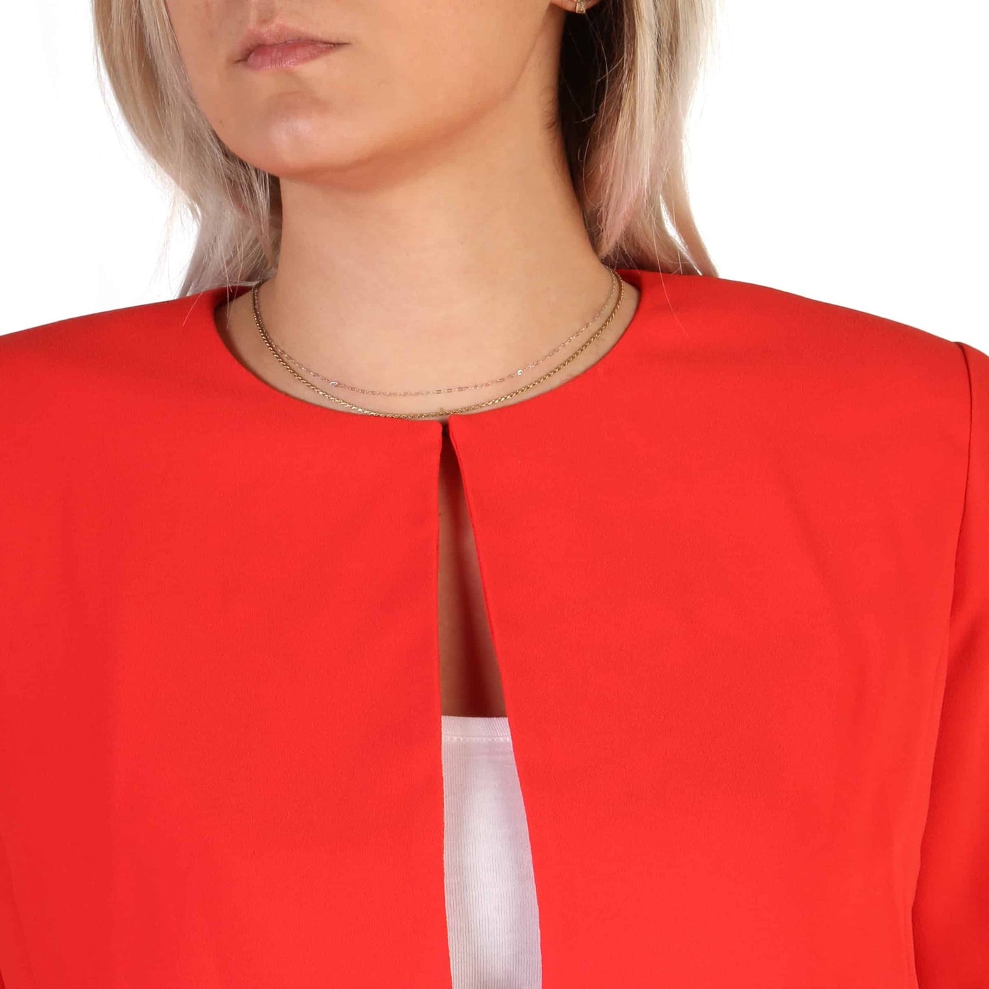Guess Red Female Cropped Jacket