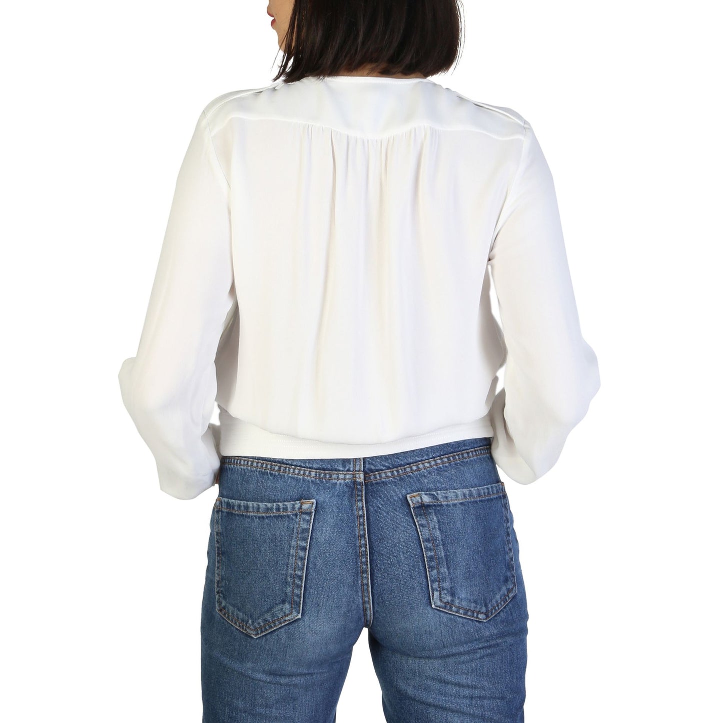 Armani Jeans White Female Jacket