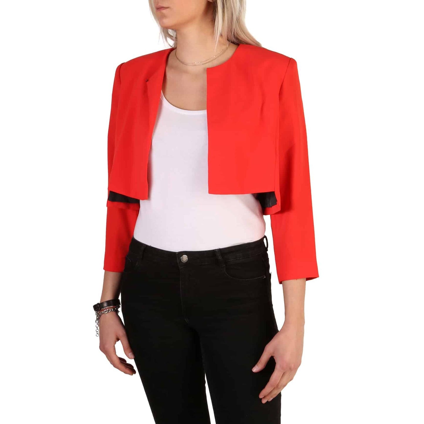 Guess Red Female Cropped Jacket