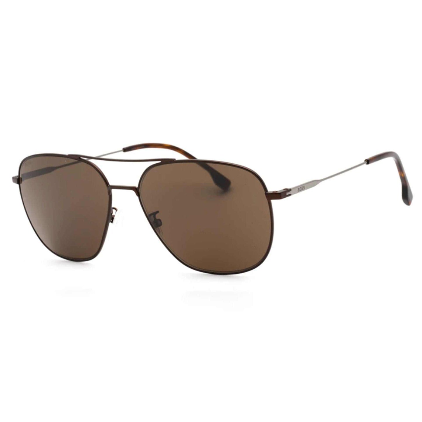 Hugo Boss men's metal frame sunglasses spring summer collection with UV3 protection and original case