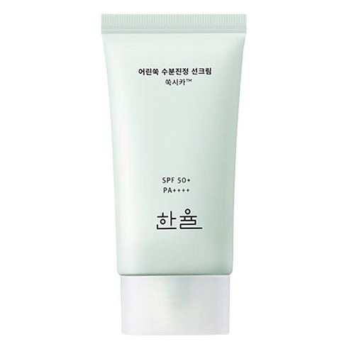 HANYUL Pure Artemisia Watery Calming Sun Cream 50ml SPF50+ PA++++ moisturizing sunscreen with triple soothing defense